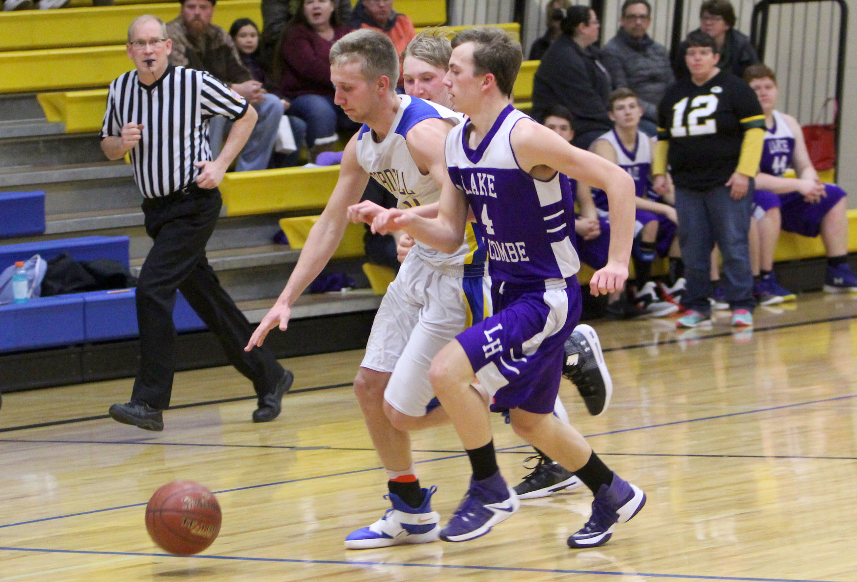 Lake Holcombe at Cornell boys basketball 1-10-19